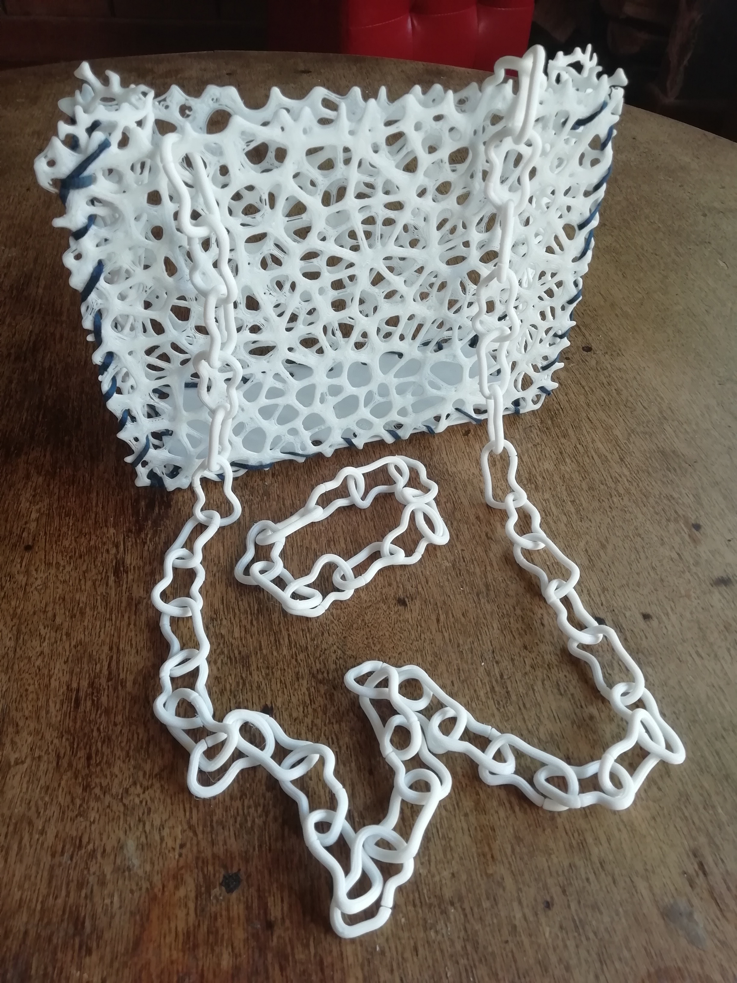 Voronoi style handbag