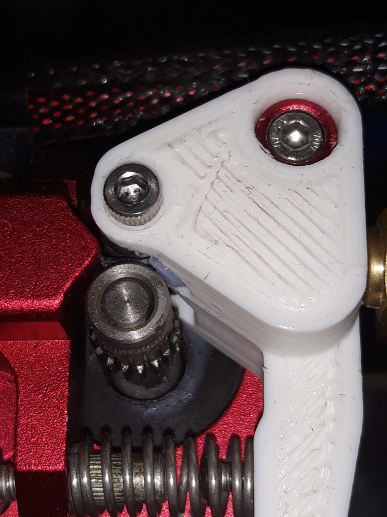 Dual Gear Extruder Arm for Anet E10, E12, etc...