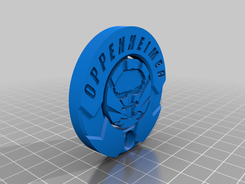 OPPENHEIMER  Spinning Keychain