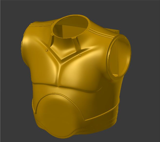 C3PO Torso Version 2