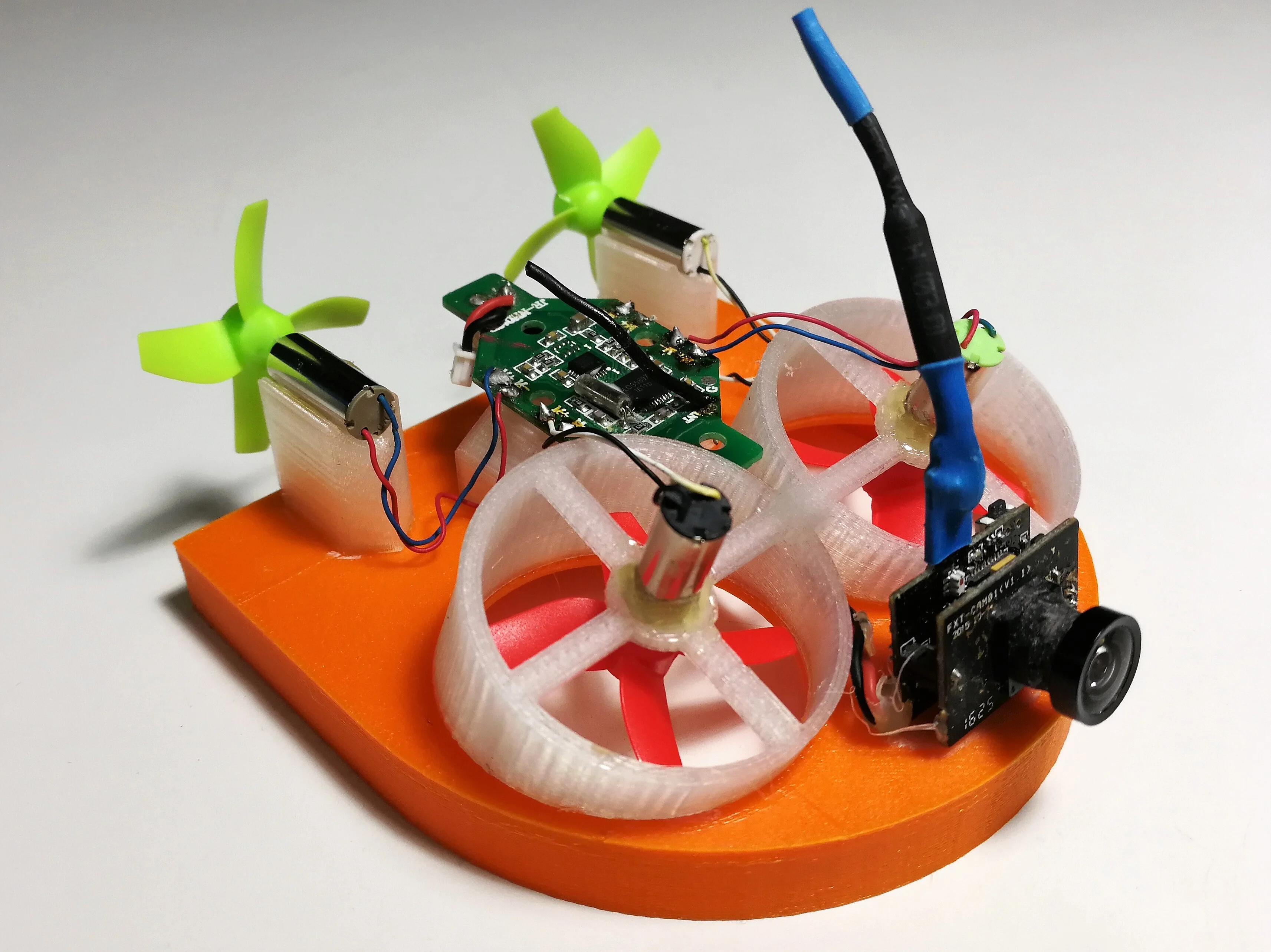 HoverWhoop Air - inductrix to Hovercraft!