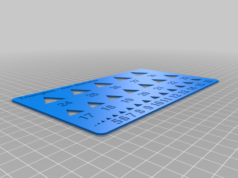 Polygon Stencil Templates - Triangle, Square, Pentagon, Hexagon, Heptagon, Octagon