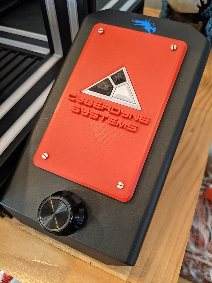 Terminator CYBERDYNE SYSTEMS LCD Cover for Ender 3 V2