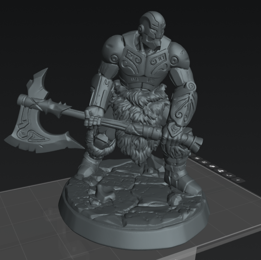 Warforged Barbarian 1