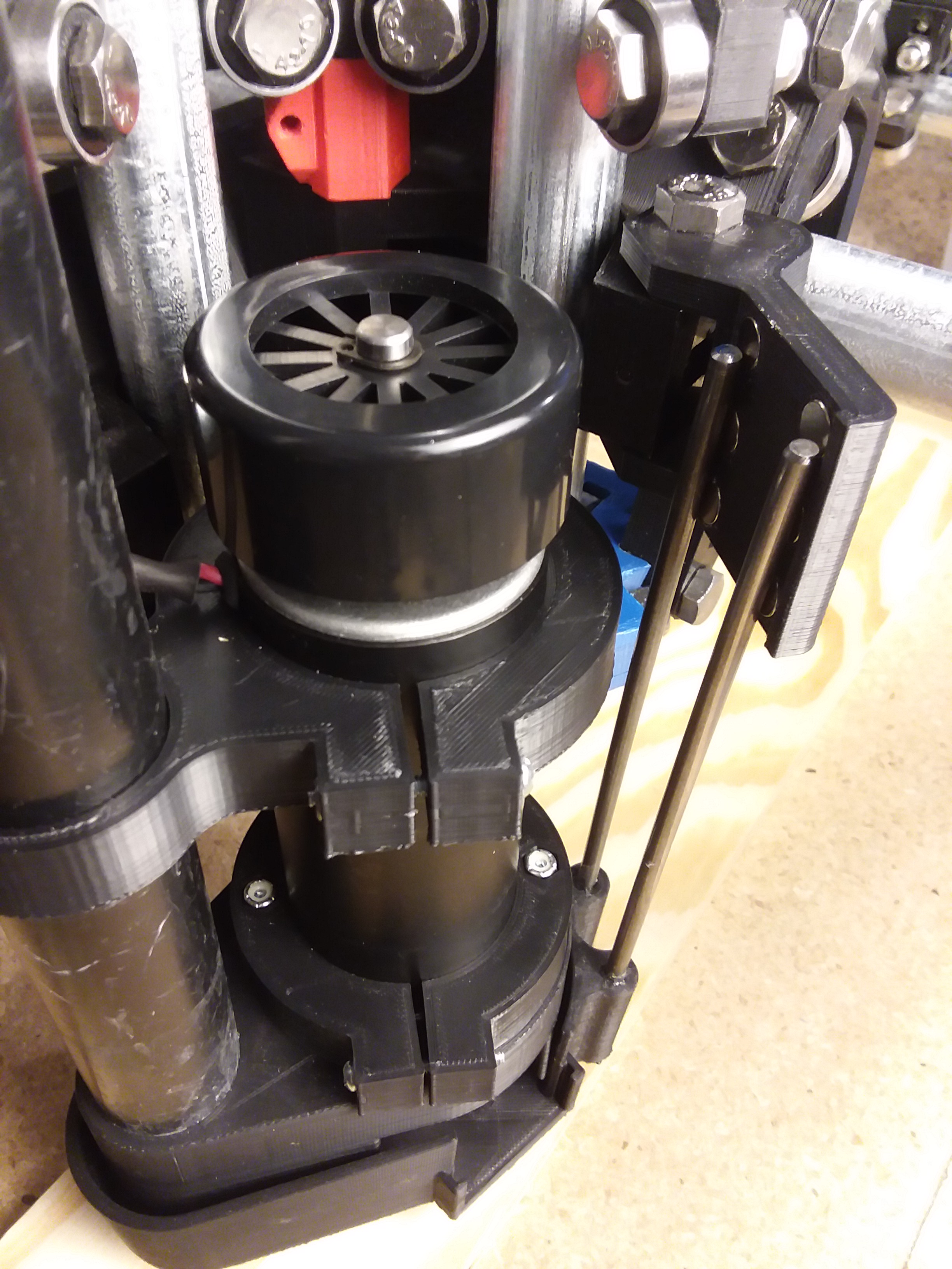 MPCNC 500W Banggood Brushless Spindle Dust Boot