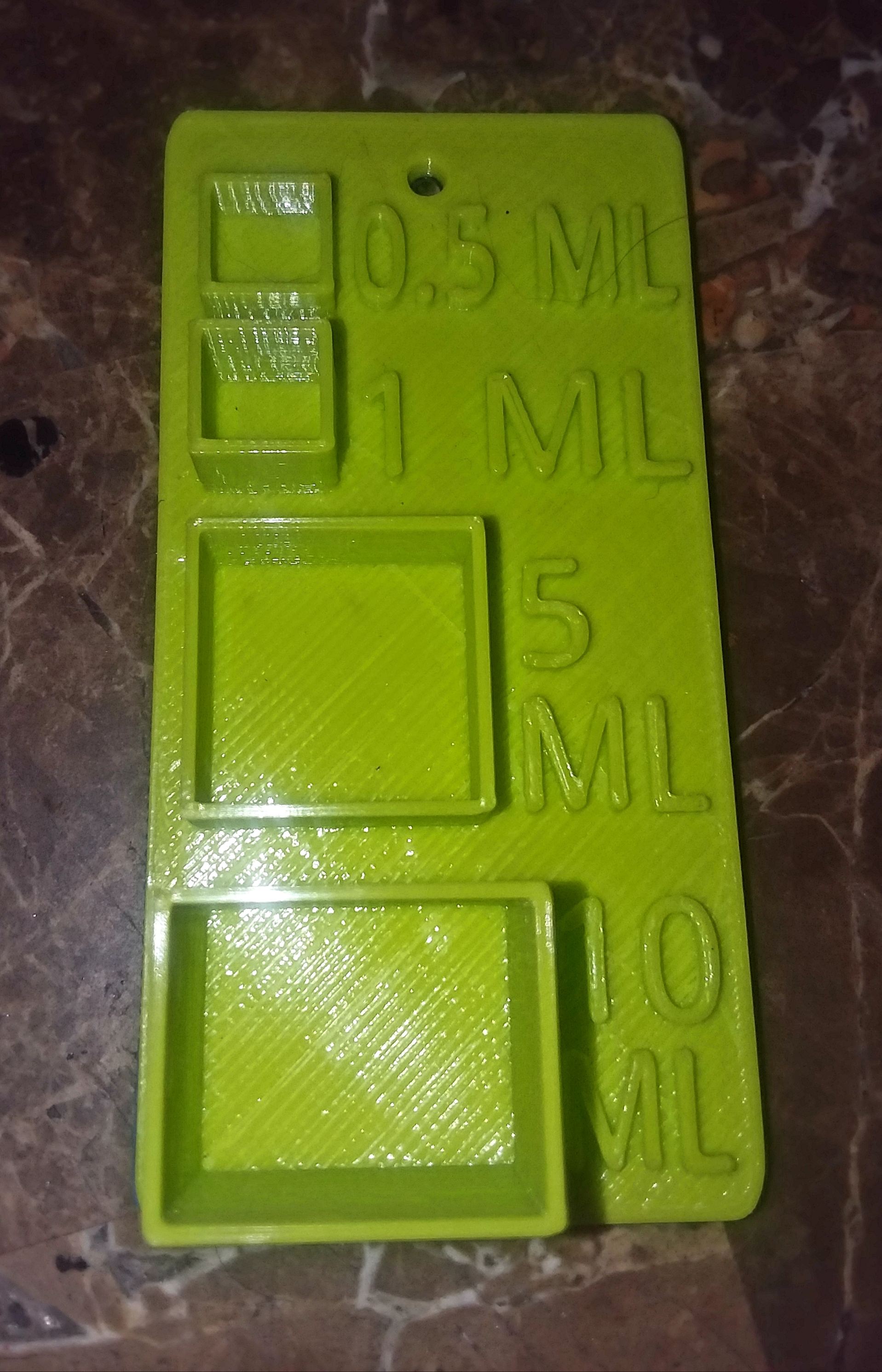 Metric liquid Measuring Tool 0.5 to 10 ML