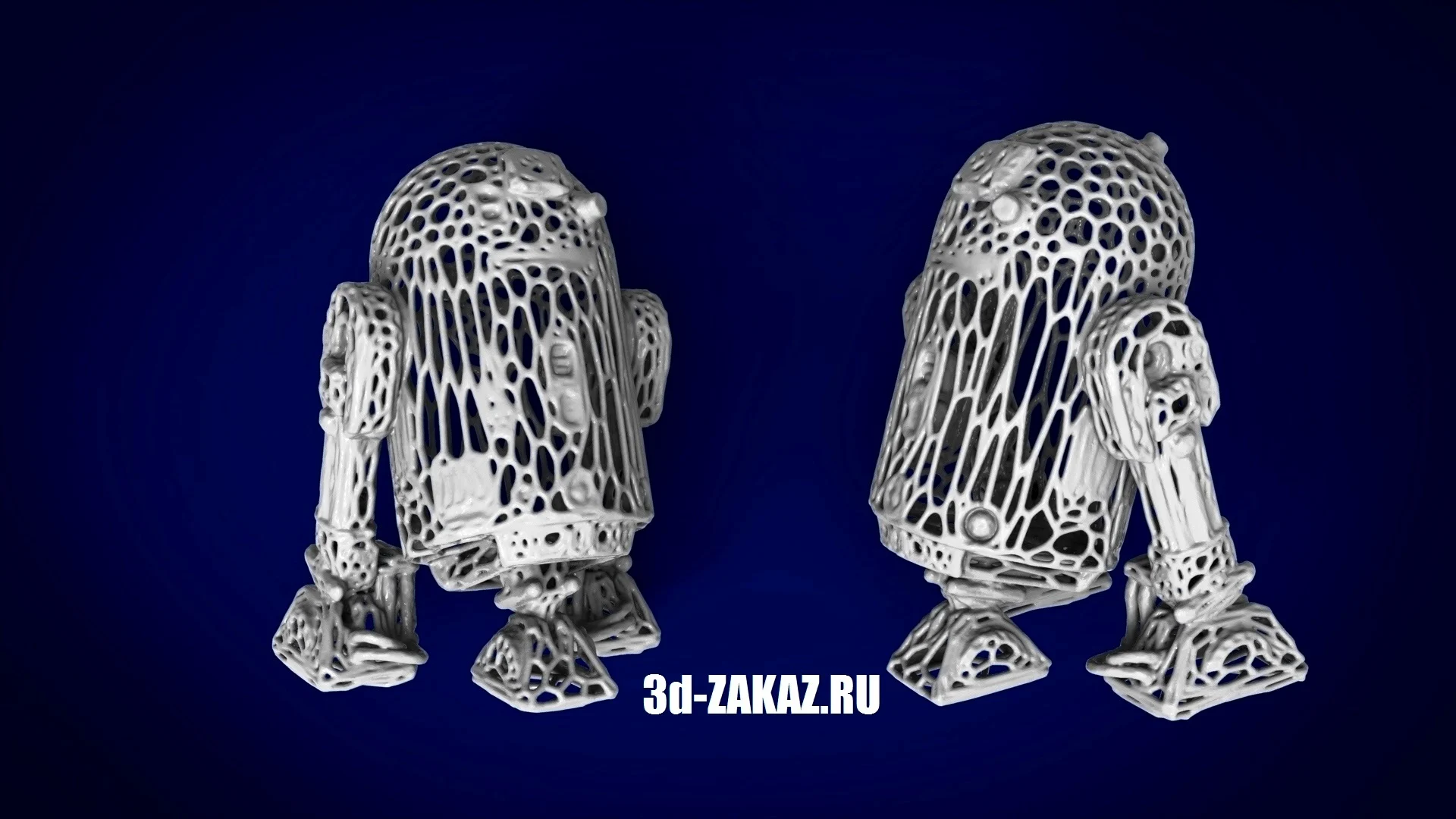 R2-D2  Artoo-Detoo, Star wars Voronoi remix