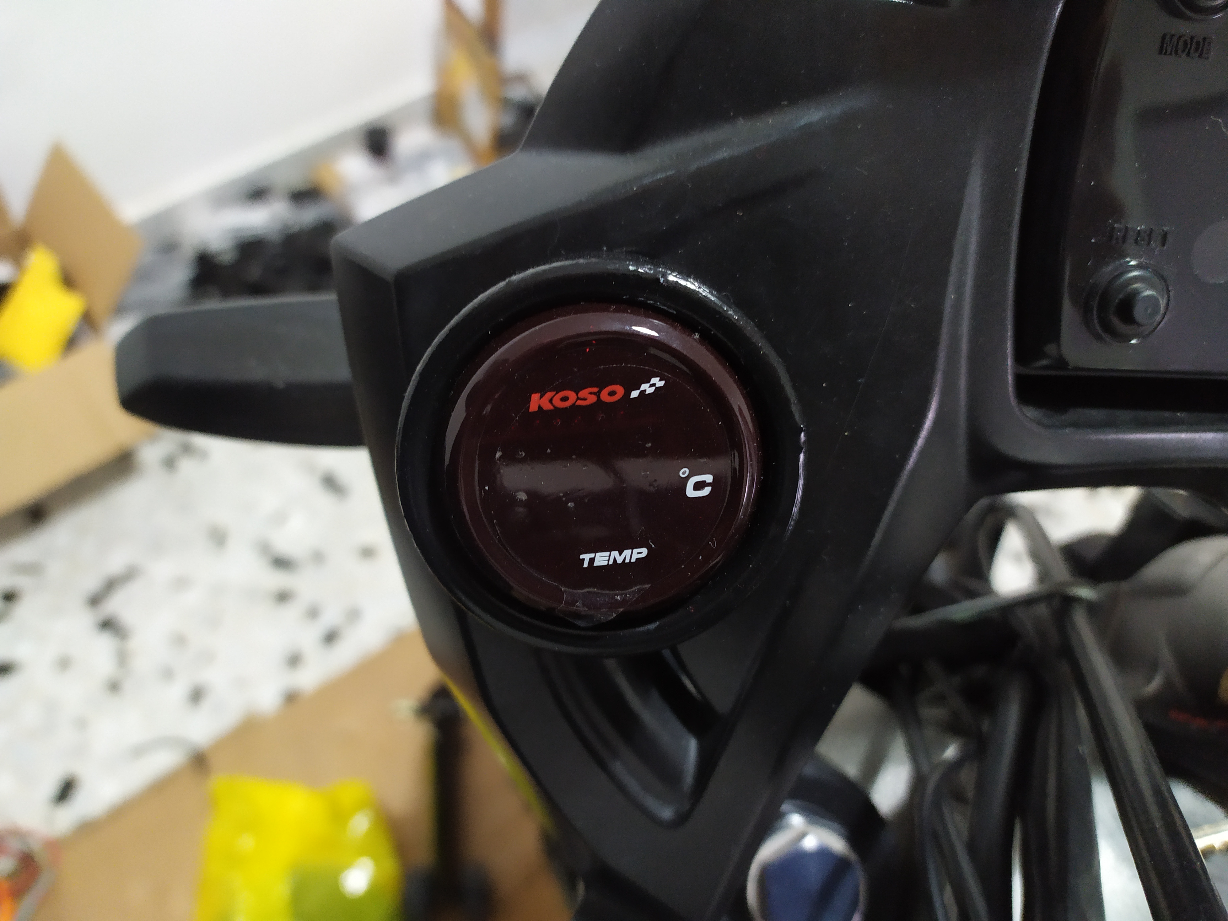 Koso temperature meter Support