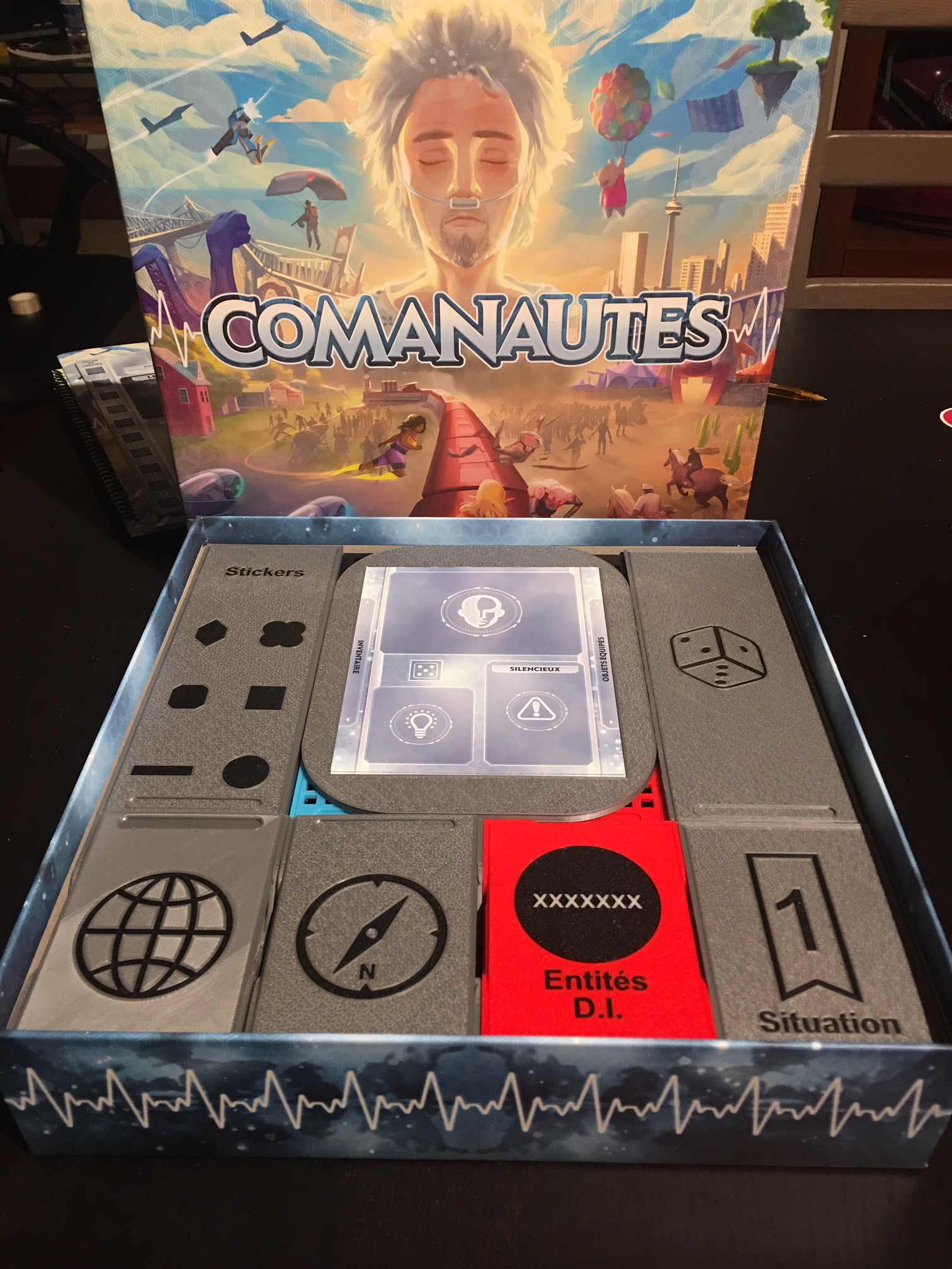 Inserts for COMANAUTS / Rangements pour COMANAUTES