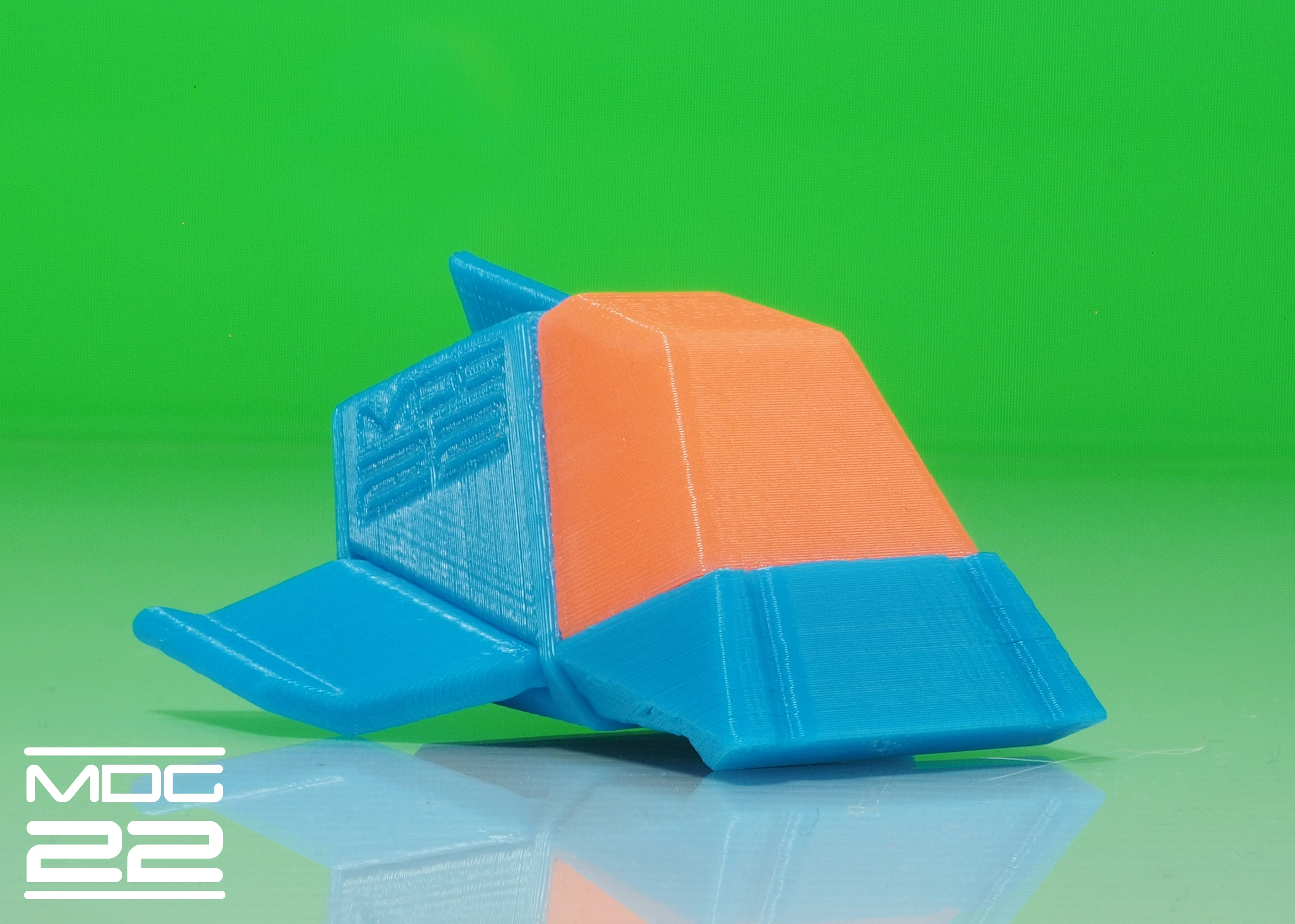 MDG22 Sci-fi spaceship toy No.6 (larger sized) - no supports - easy print
