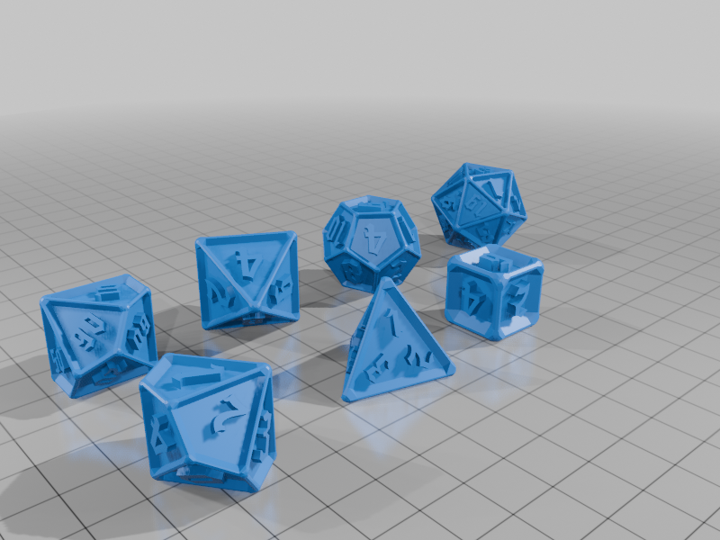Inset TTRPG Dice