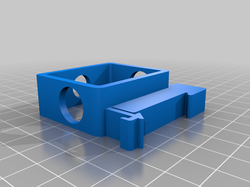 35mm DIN rail mount for DC socket with fuse