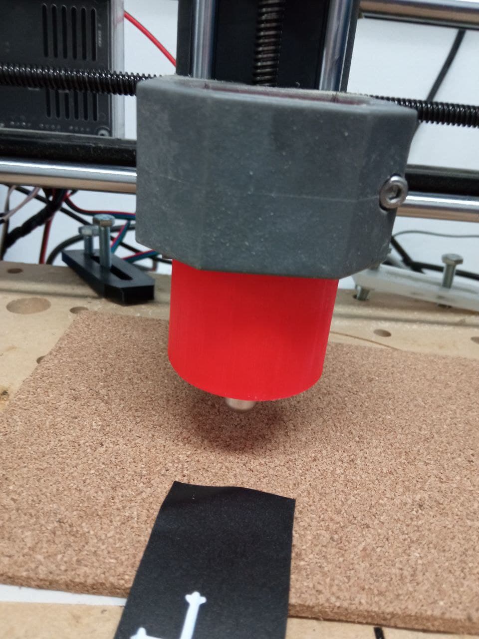 soporte para cuchilla de corte vinilo para cnc 3018