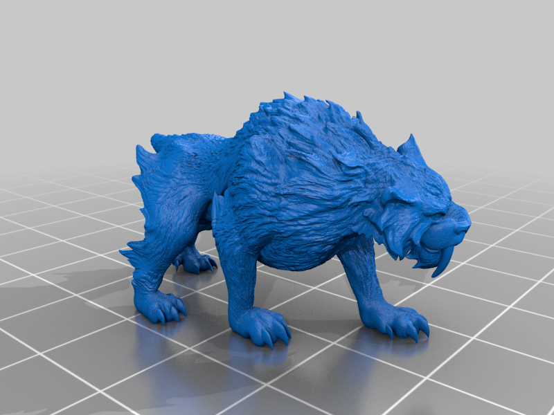 Saber-toothed tiger