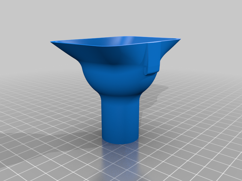 Funnel for resin with strainer