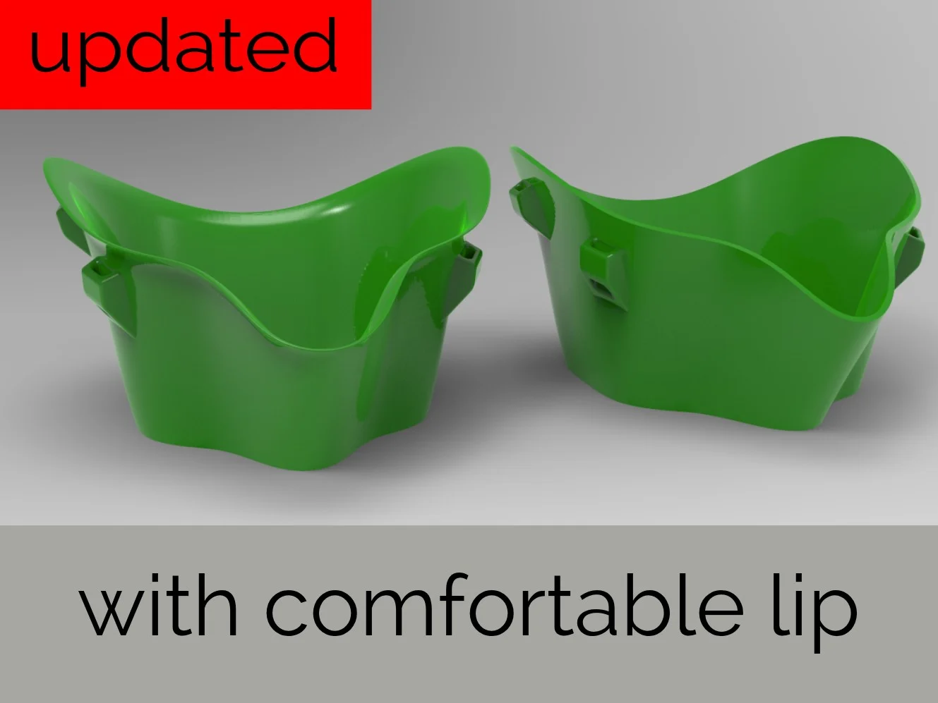 COVID-19 MASK v2 remix (comfortable lip)