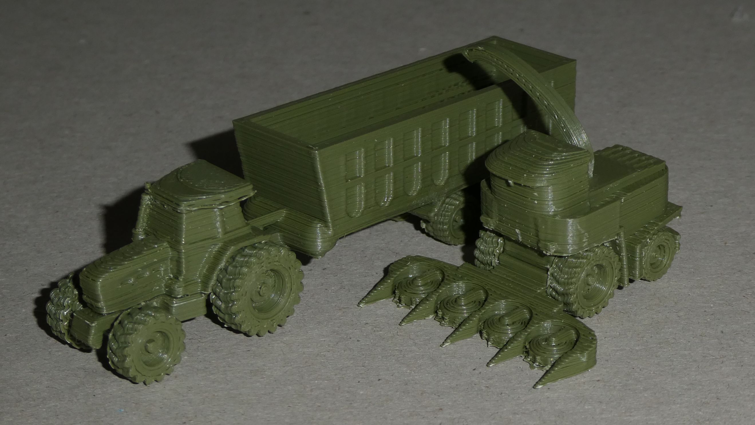 N-scale field chopper
