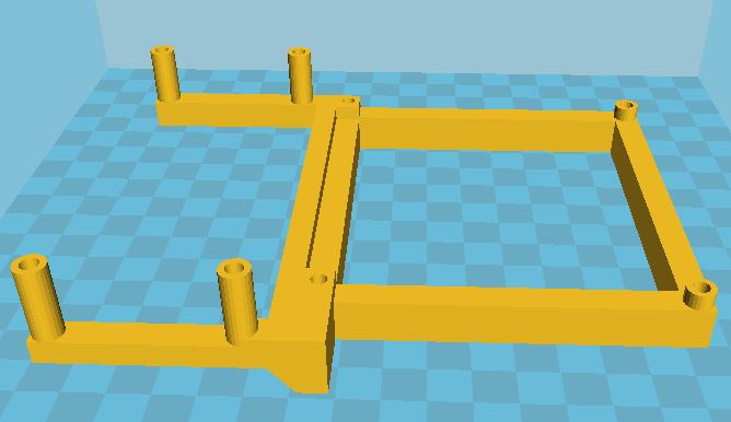 Anet A8 - SmartSwitch side mount