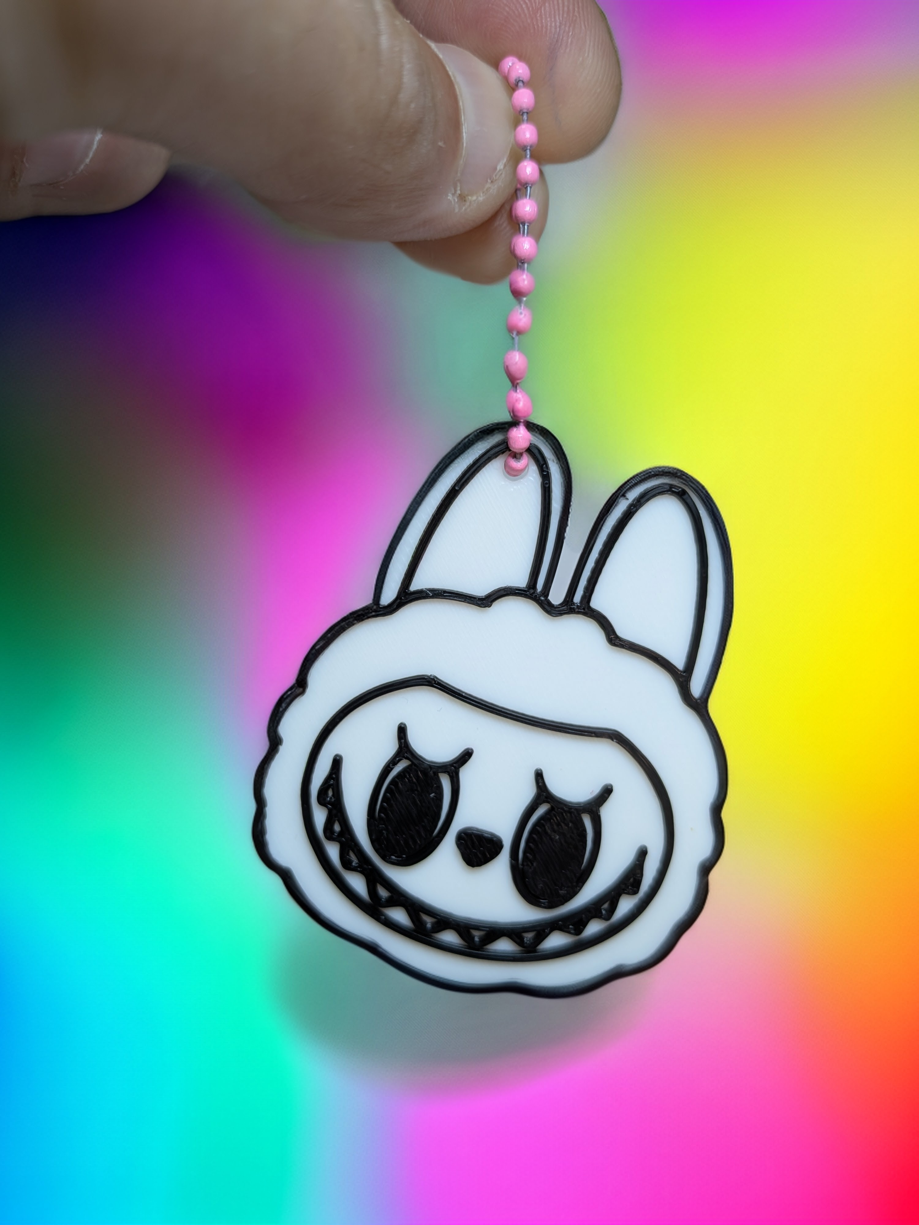 Labubu Keychain Fun and Quick 3D Print!