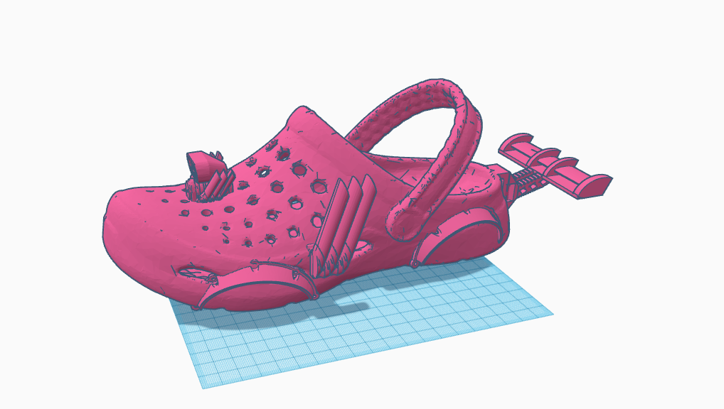 Hot Croc racing croc