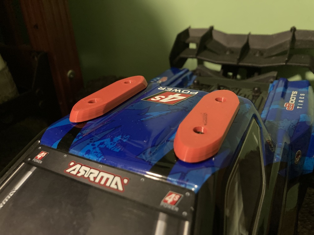 roof skid plate for RC bashers
