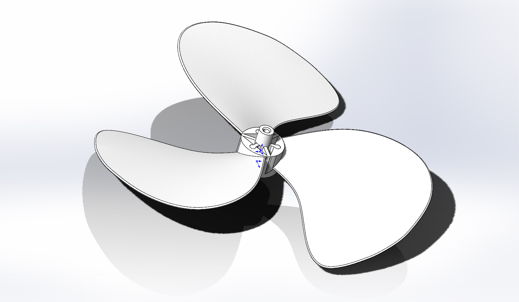 Room fan blade (assembled) 210mm