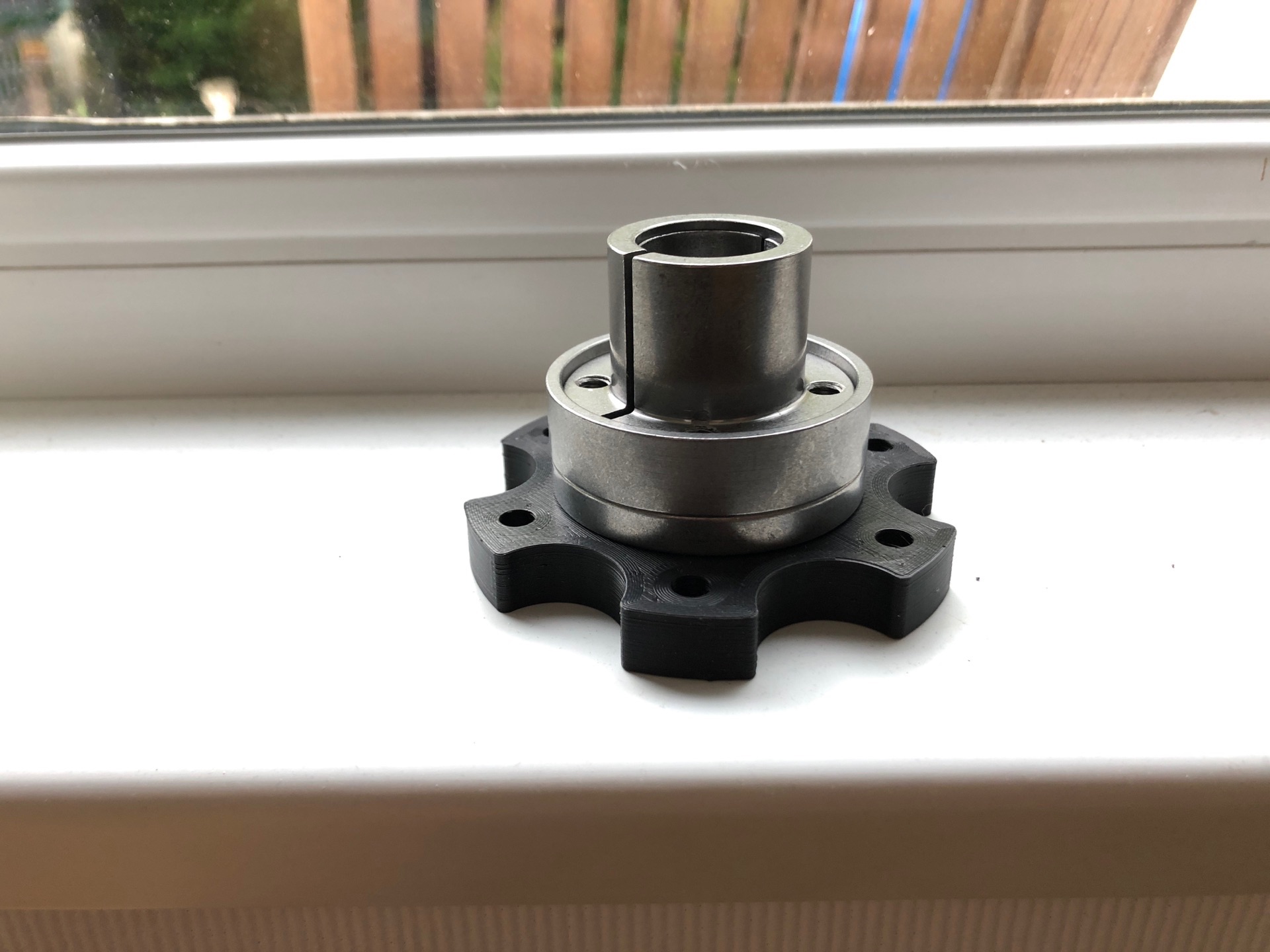 OSW Sim Racing - Servo clamping set to 70mm wheel adapter for COM-B 22-32