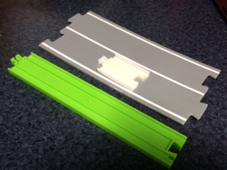 Plarail tram rail