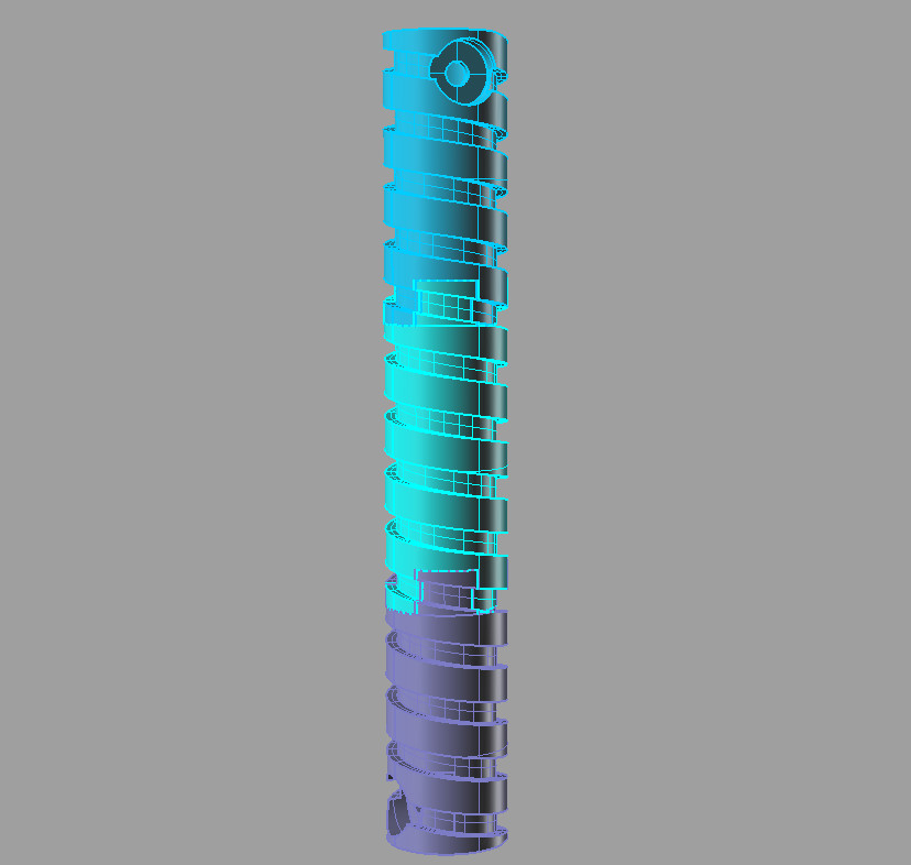 Magnesium, Copper, Water and Alum Spiral Battery