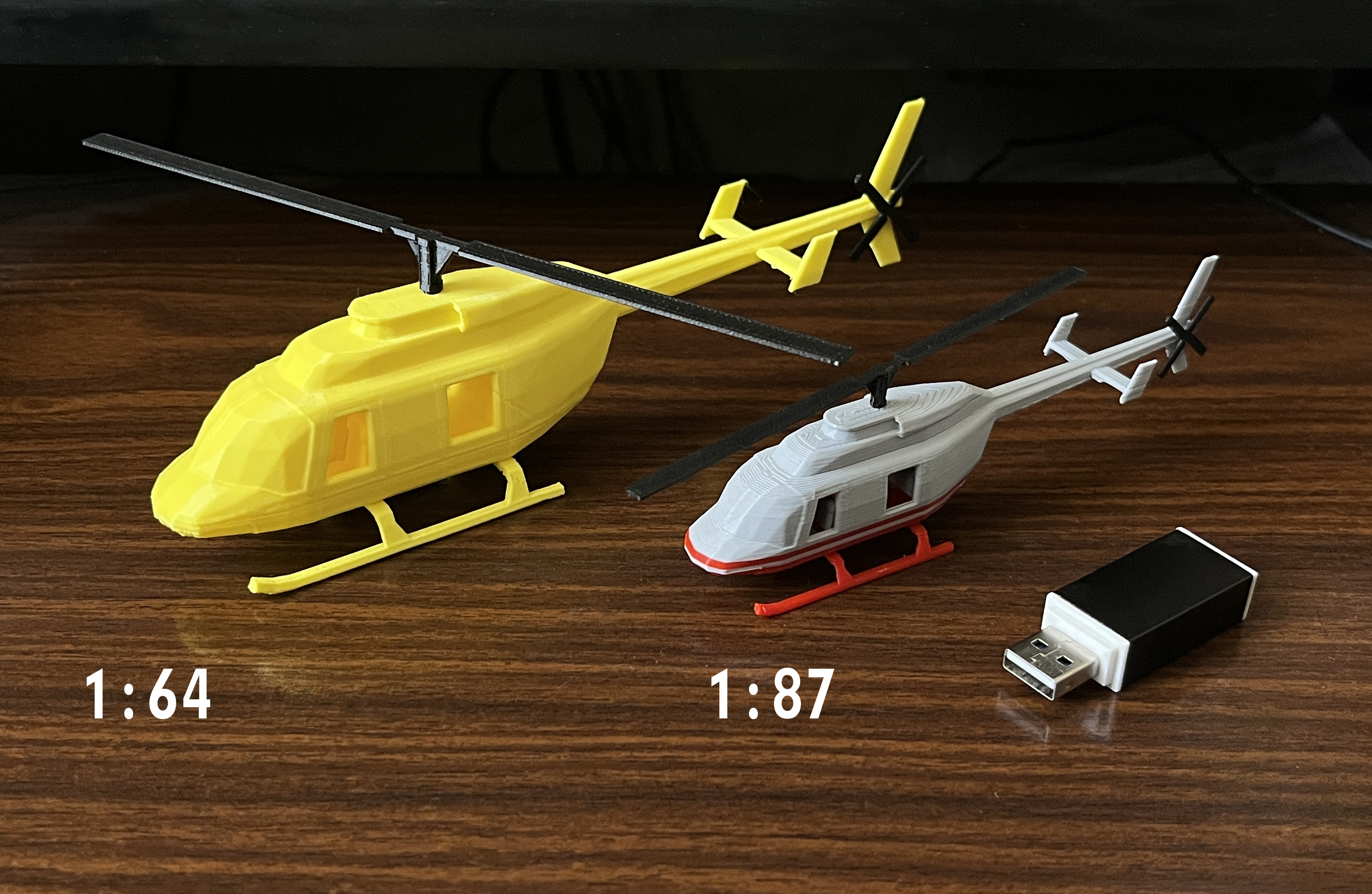 "Maverick" Helicopter from GTA series 1:64 1:87