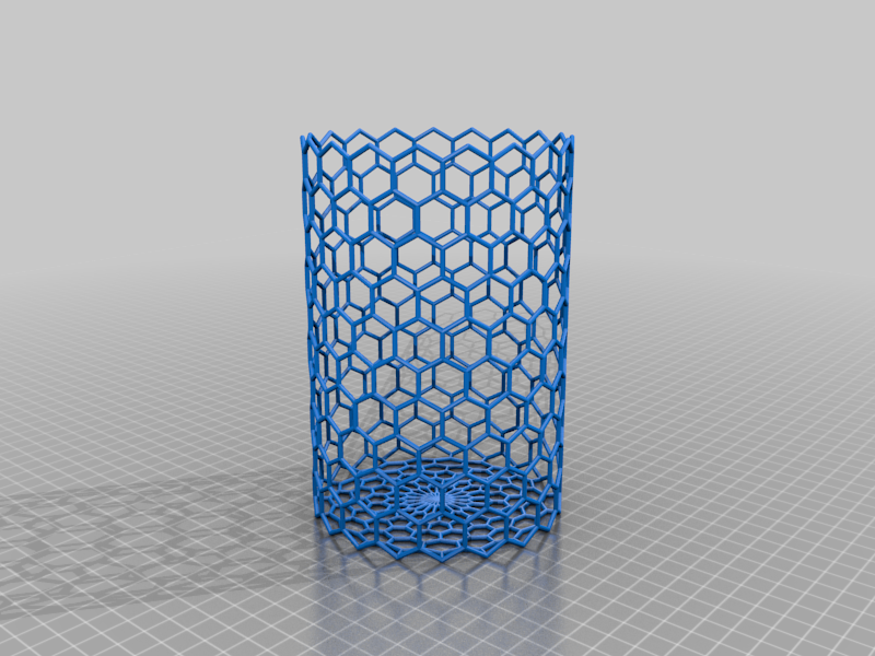 Hexagon Grid Containers