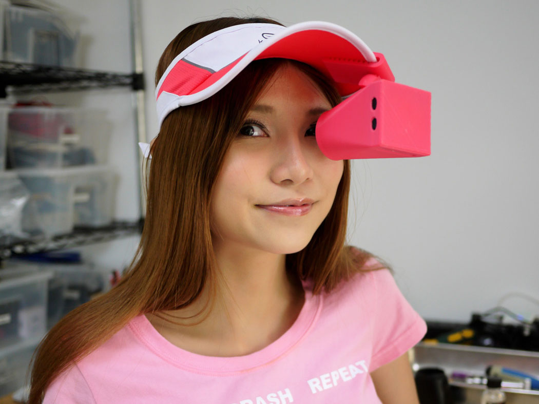 Poor Girl's Monocular Display