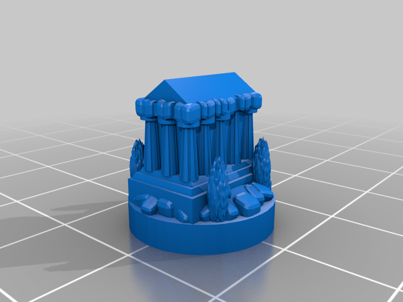 Catan Greek Player Pieces
