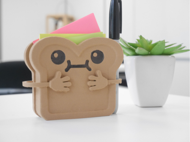 Happy Post-it Toast [Cura 5.8 Improved ZSeam]