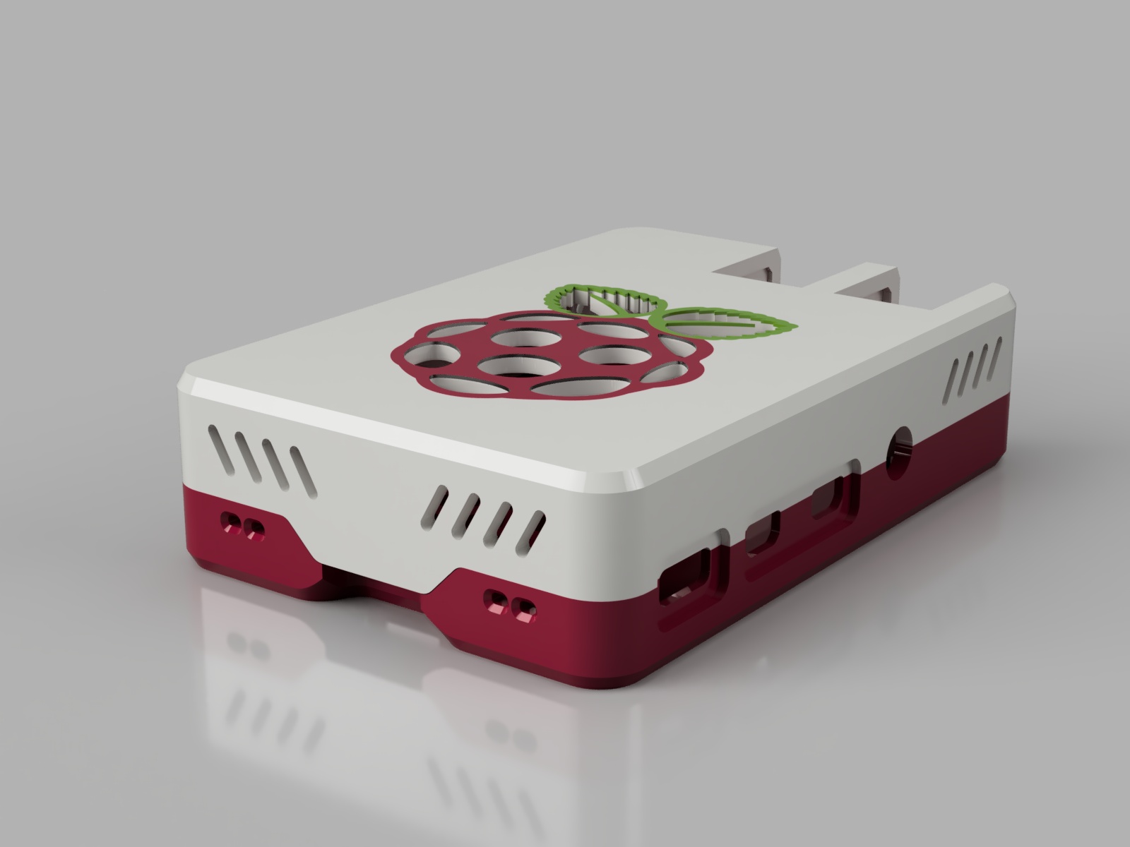 Malolo's screw-less / snap fit  customizable Raspberry Pi 4 Case & Stands