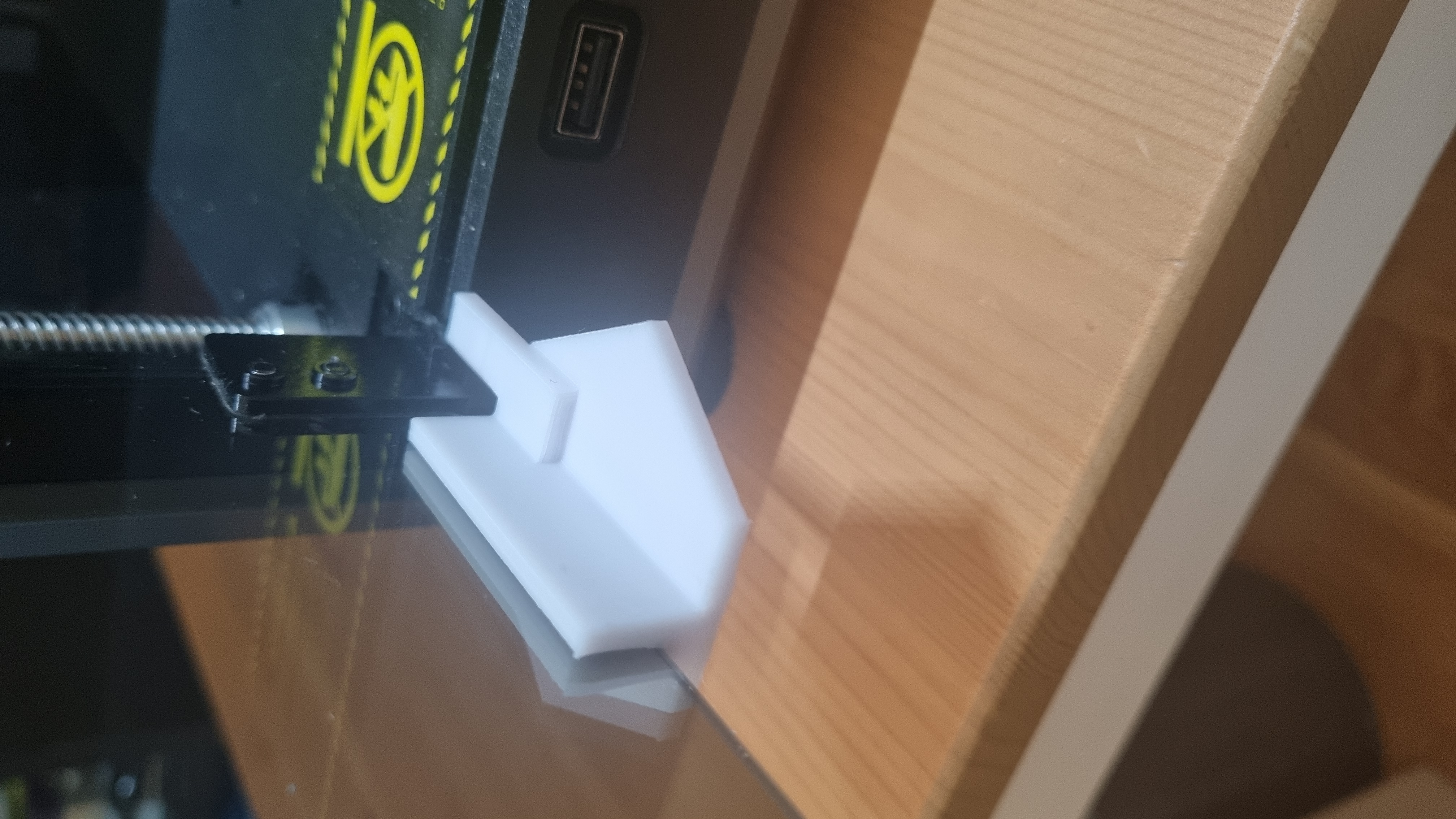 Door Holder for Creality K1 - With backside bracket