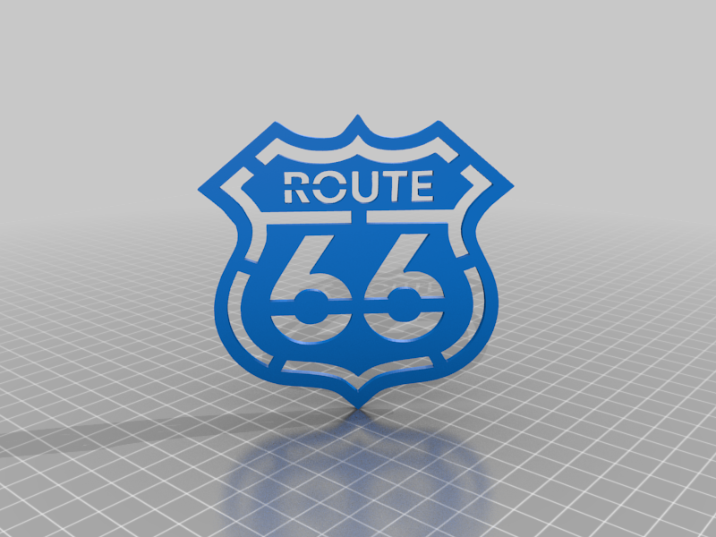 route 66 sign