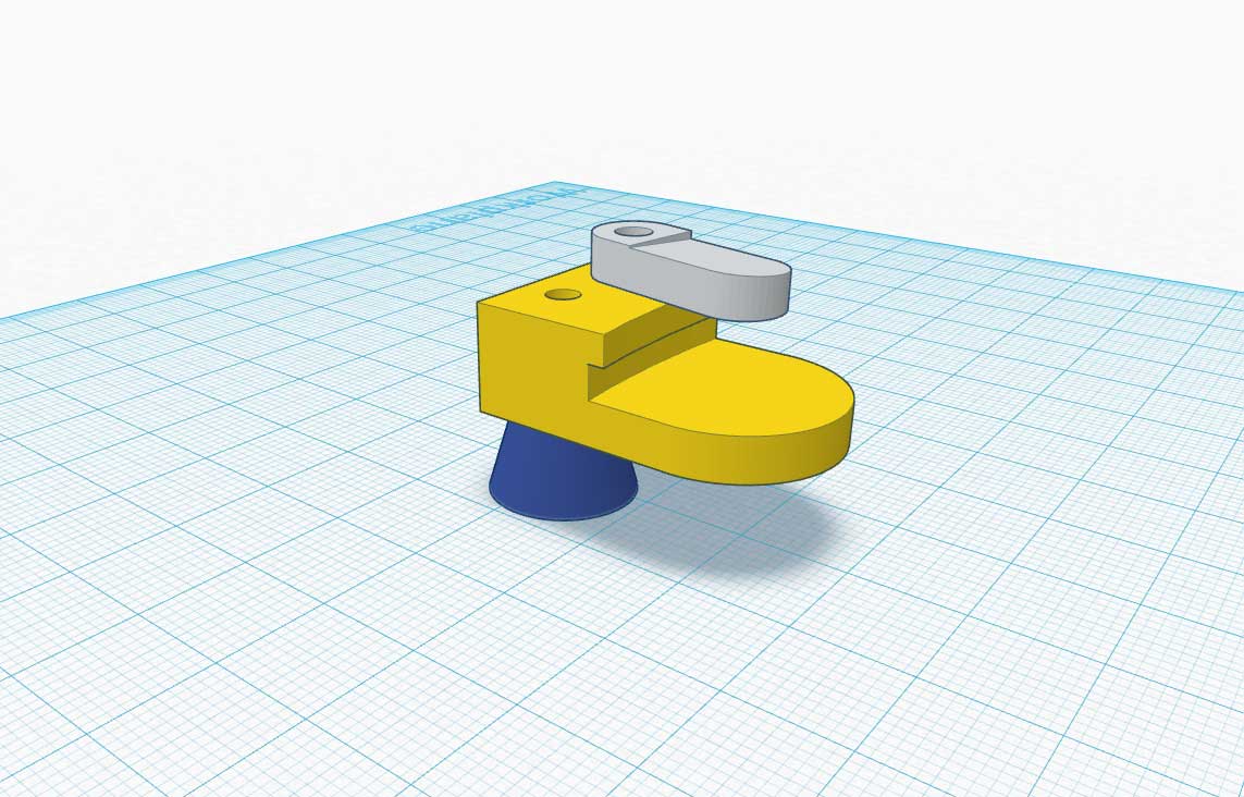 T3P3 - Kossel mini R3 - BED Lock