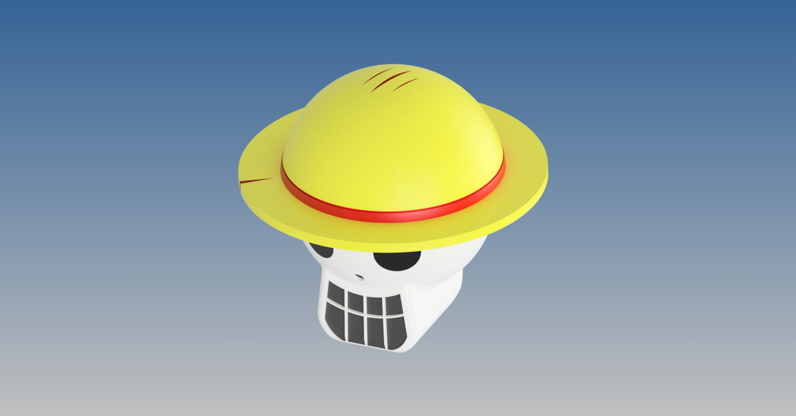 One Piece Jolly Roger 3D