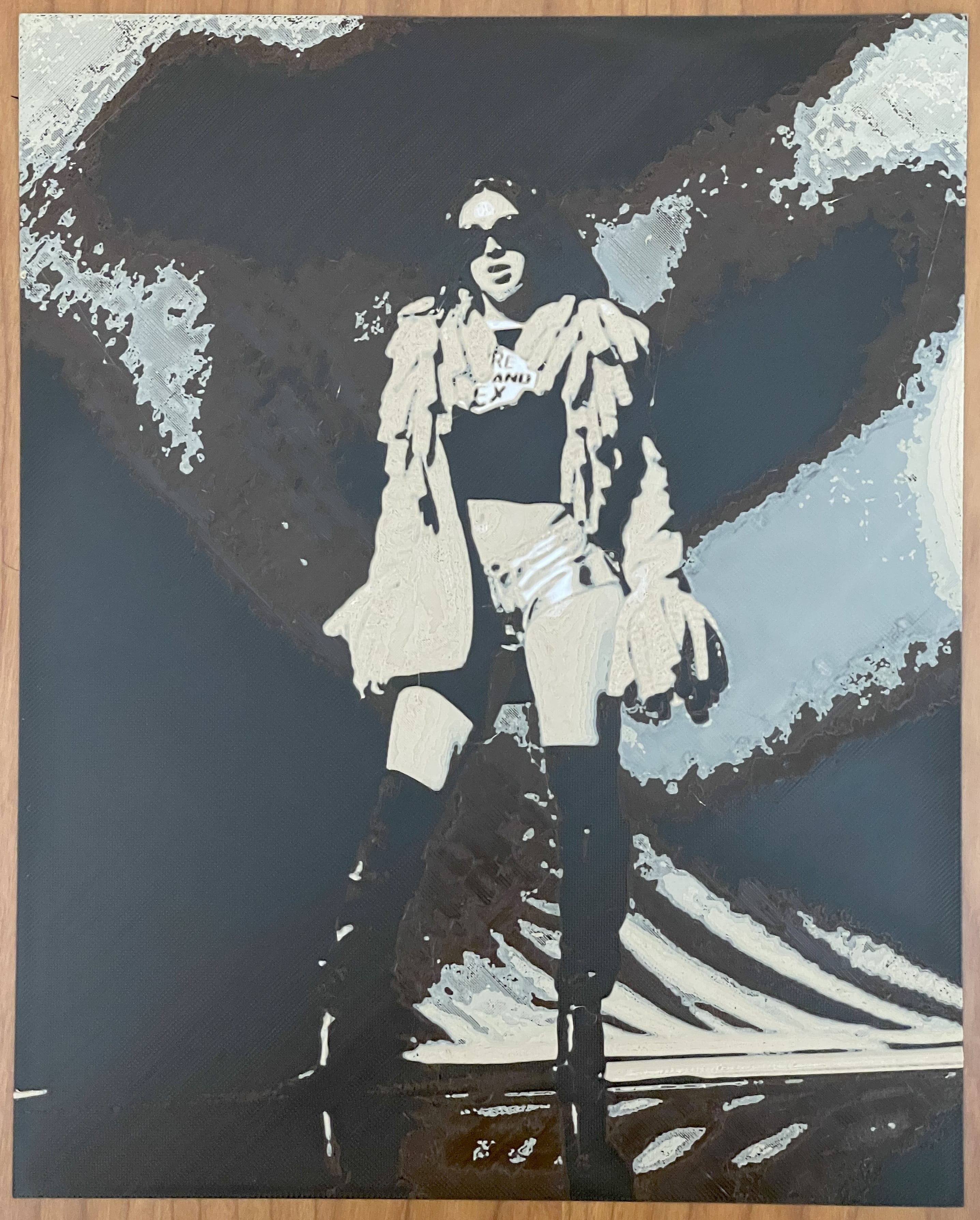 Charli XCX Brat Tour London (HueForge)