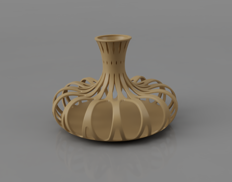 3d Printed Organic Vase