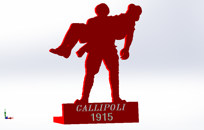 Gallipoli Respect Statue