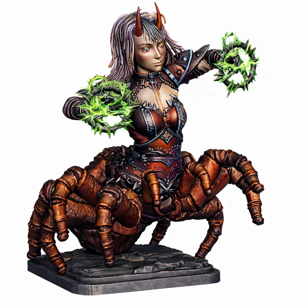 VELYSSARA, LA REGINA DEL FILO VERDE Drider Base HeroQuest