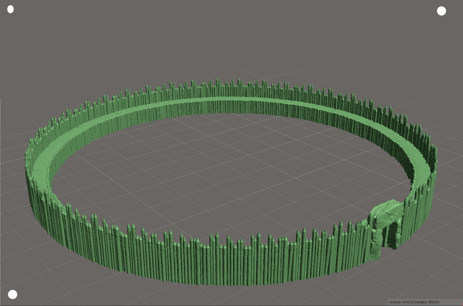 Motte-and-Bailey 28mm
