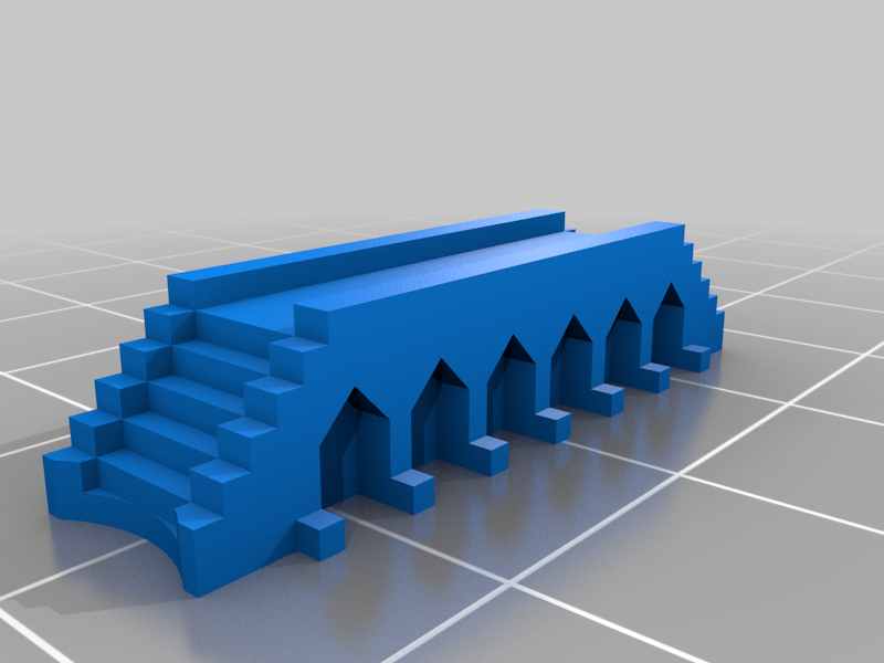 Catan Player Set - The Khmer - solid road archs