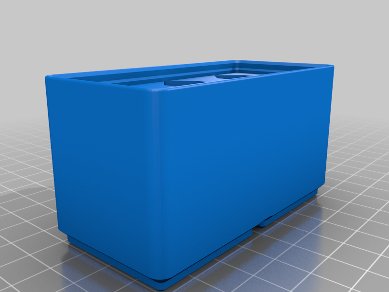 GridFinity Wall Plug Container