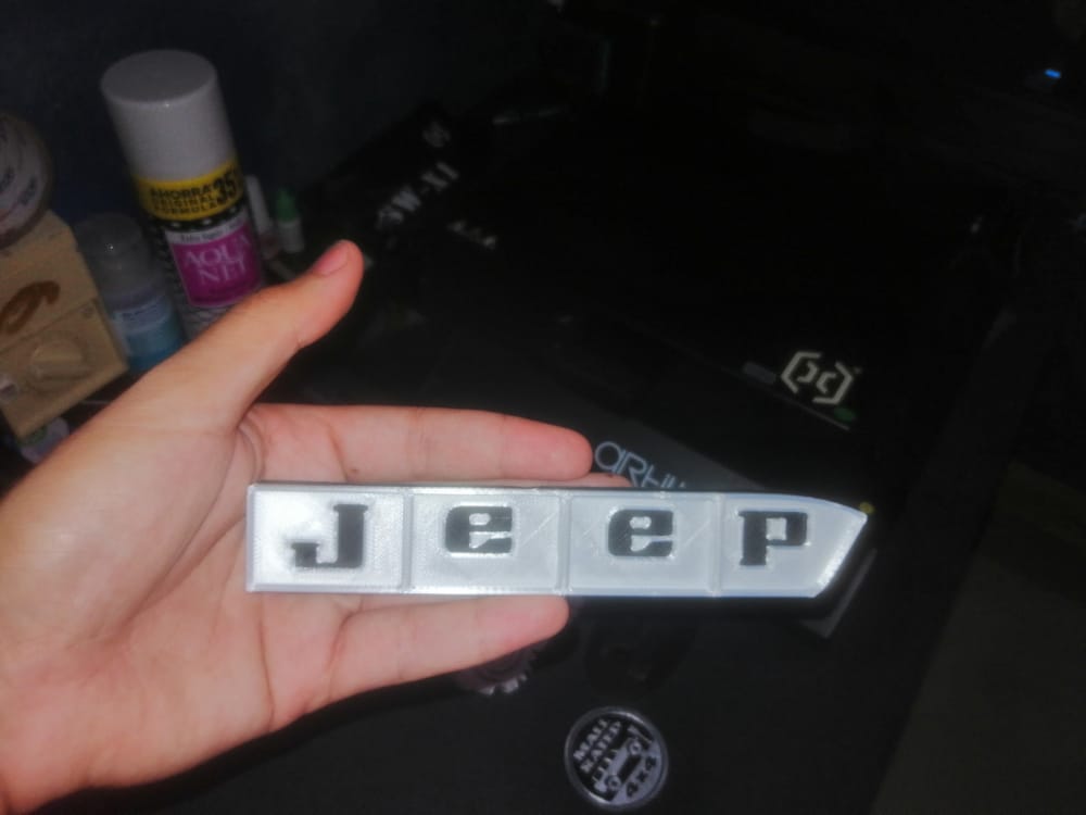 Clasic emblem jeep wagoneer