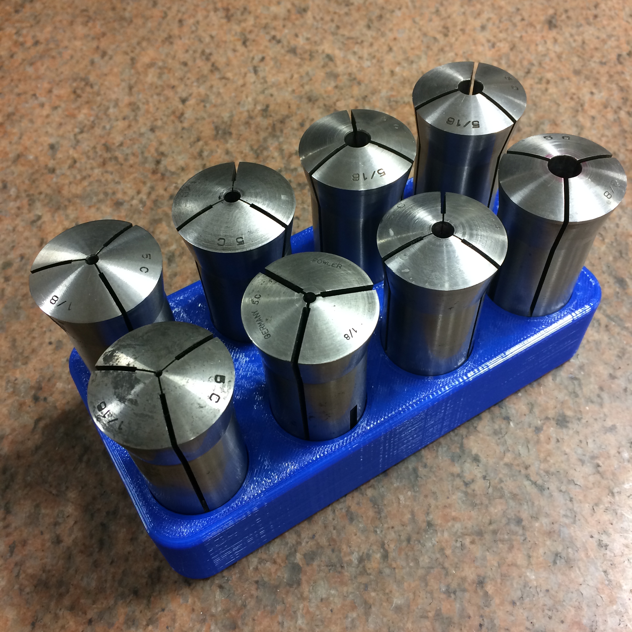 Collet Rack for 5C collets