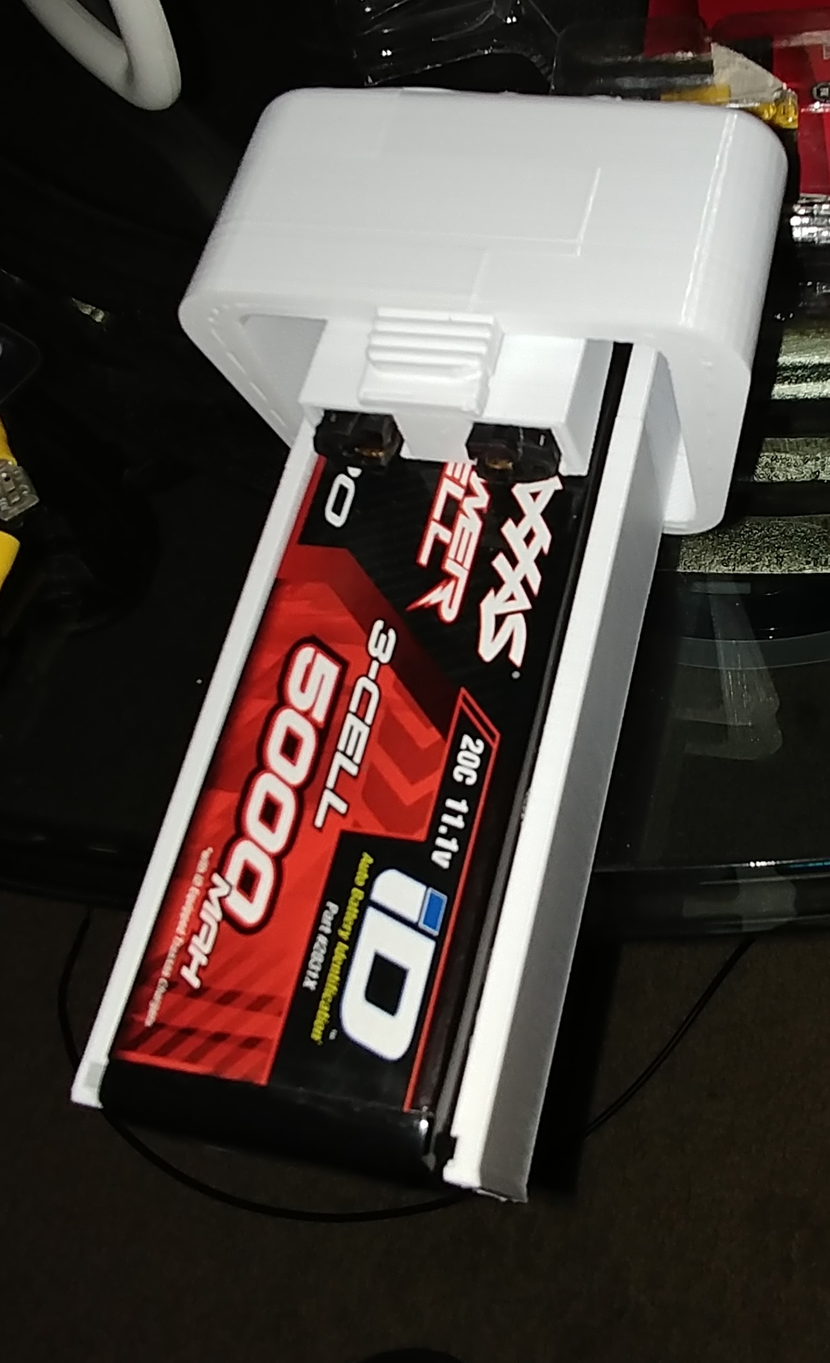 UPAIR Battery Holder For Traxxas 5000mah Lipo Battery