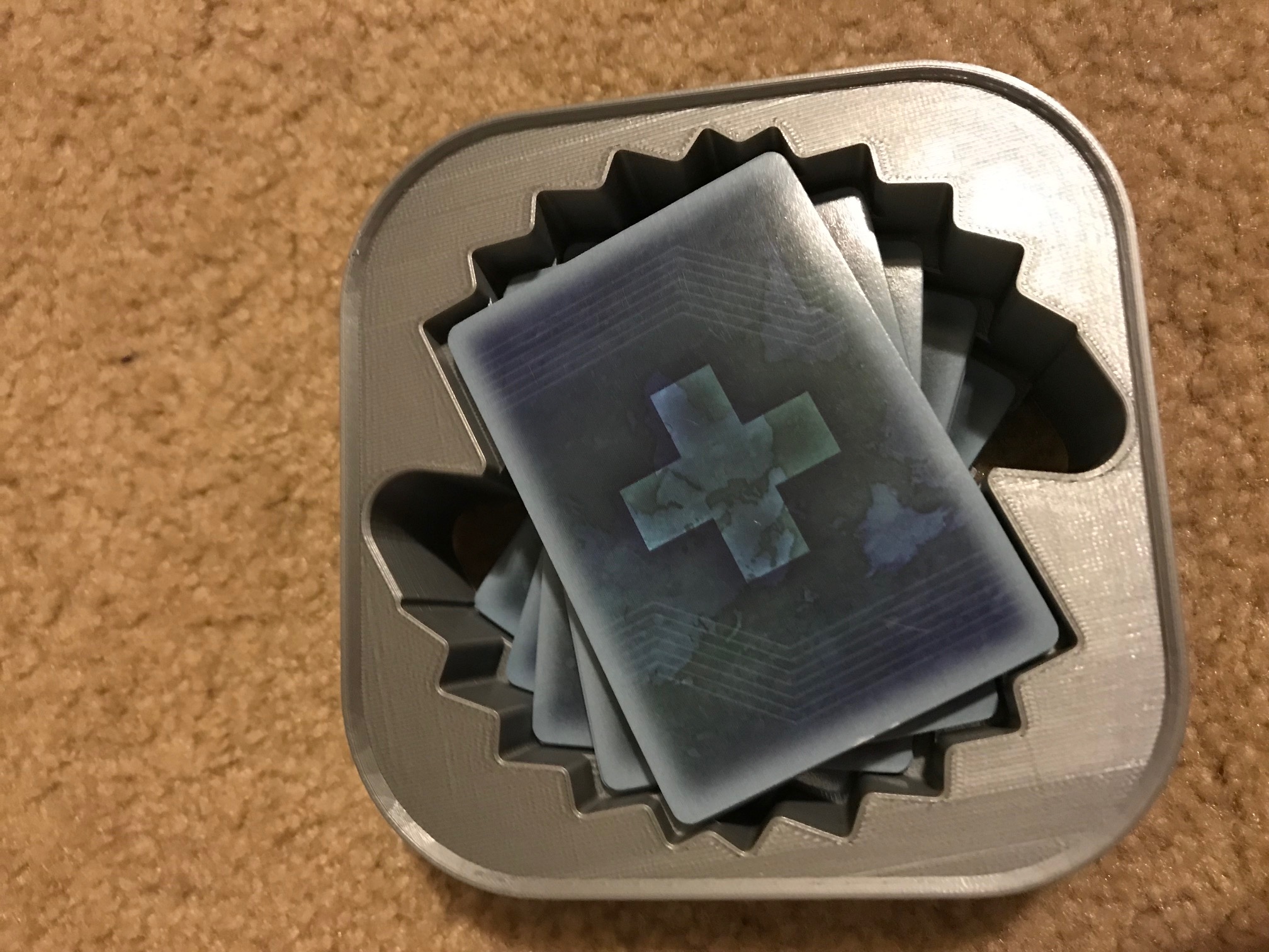 Pandemic Player Card Deck Holder